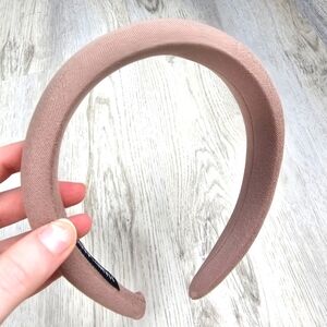 Casual Twilled Puff Foam Headband Tawny